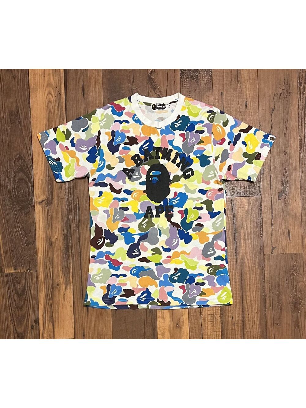 Bape camo tee shirt